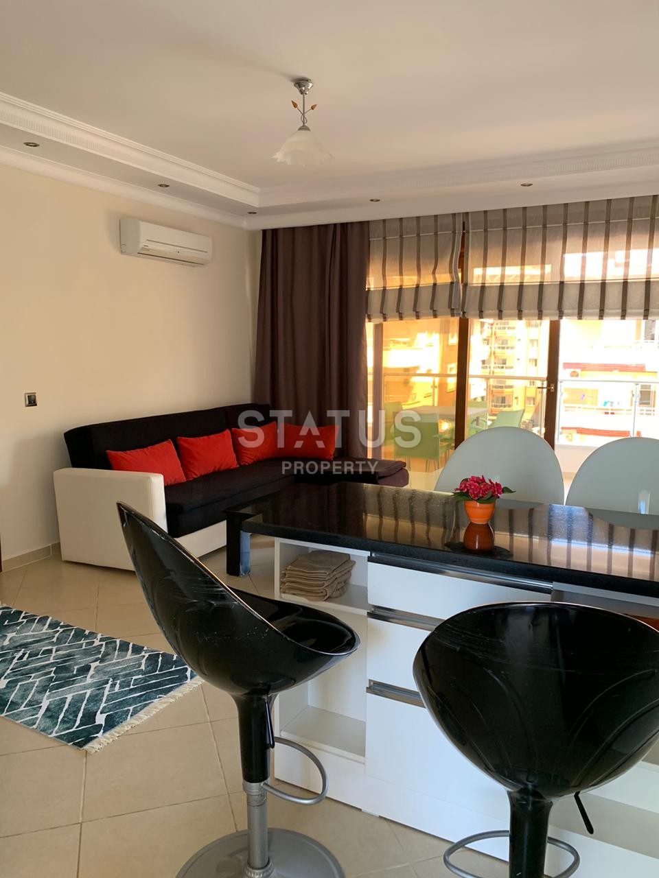 Two apartments 1+1 with sea views in a complex on the first line in Oba, 60 m2 фото 32