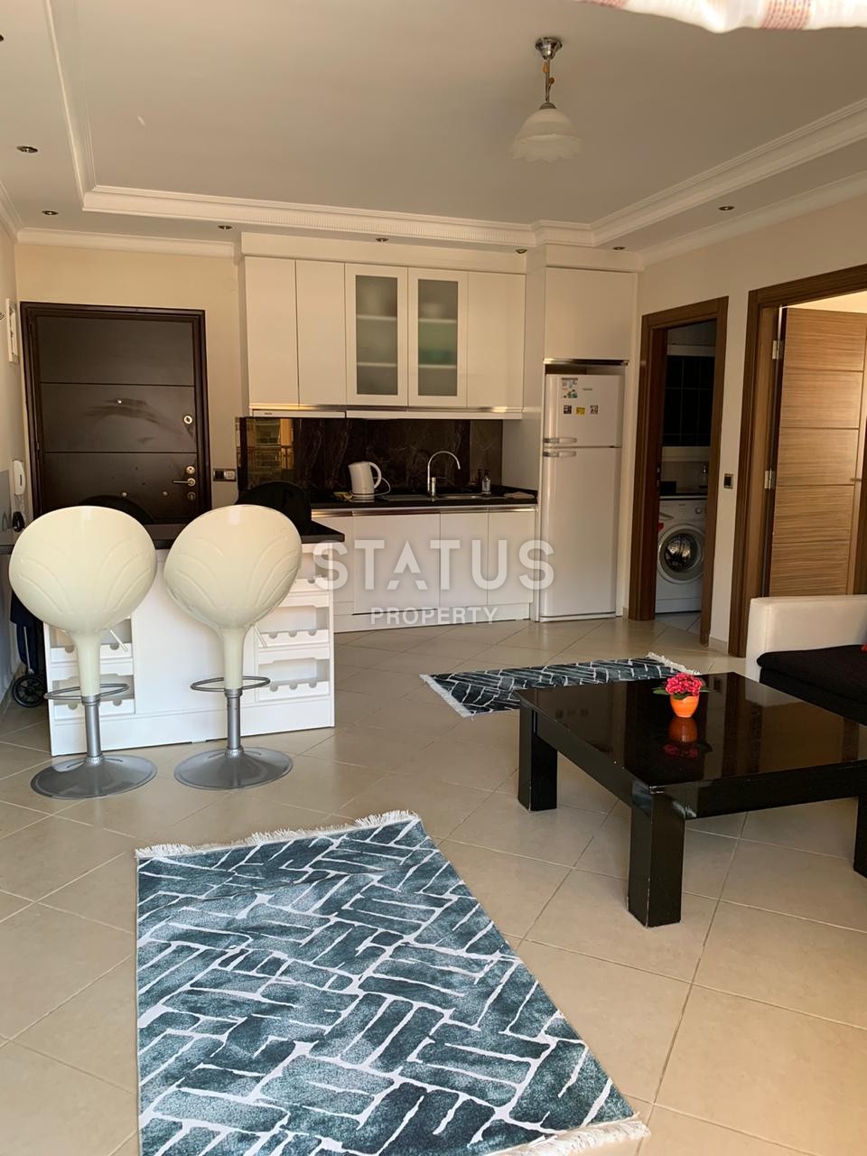 Two apartments 1+1 with sea views in a complex on the first line in Oba, 60 m2 фото 40