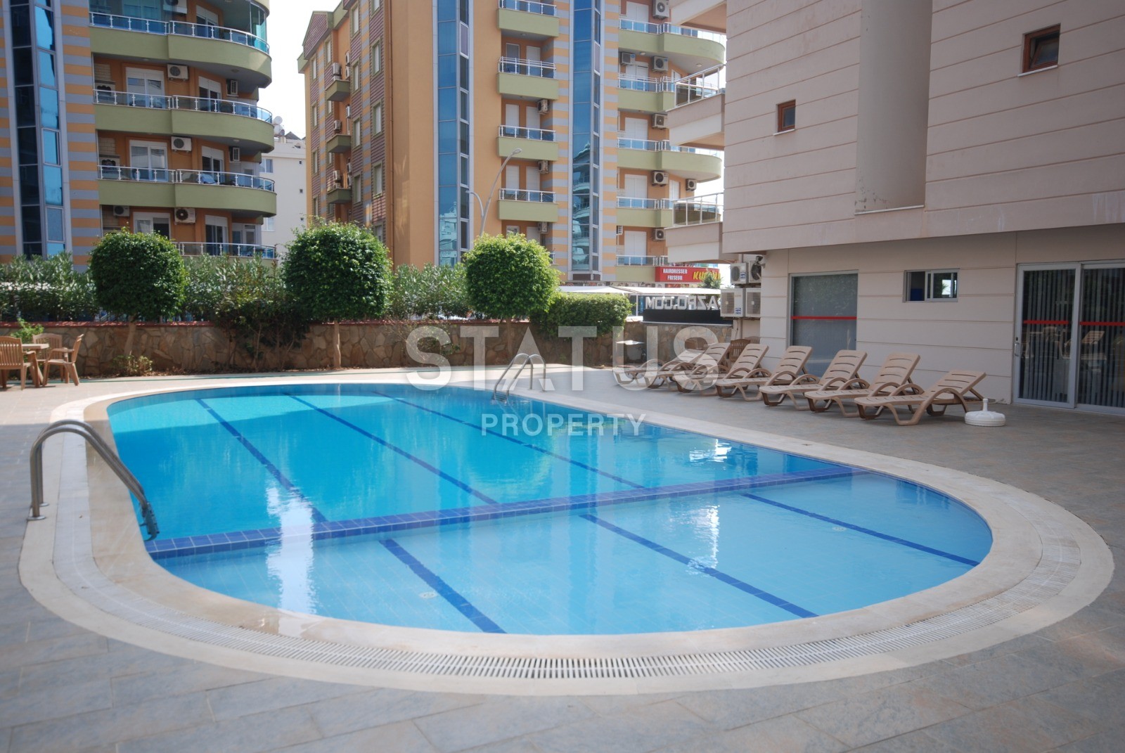 Two apartments 1+1 with sea views in a complex on the first line in Oba, 60 m2 фото 44