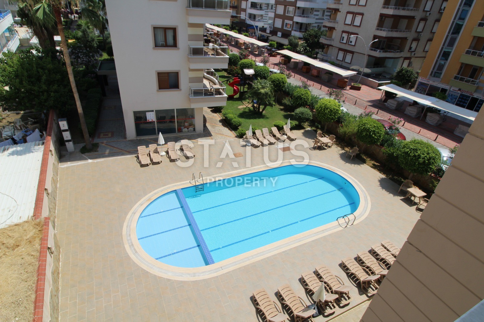 Two apartments 1+1 with sea views in a complex on the first line in Oba, 60 m2 фото 45