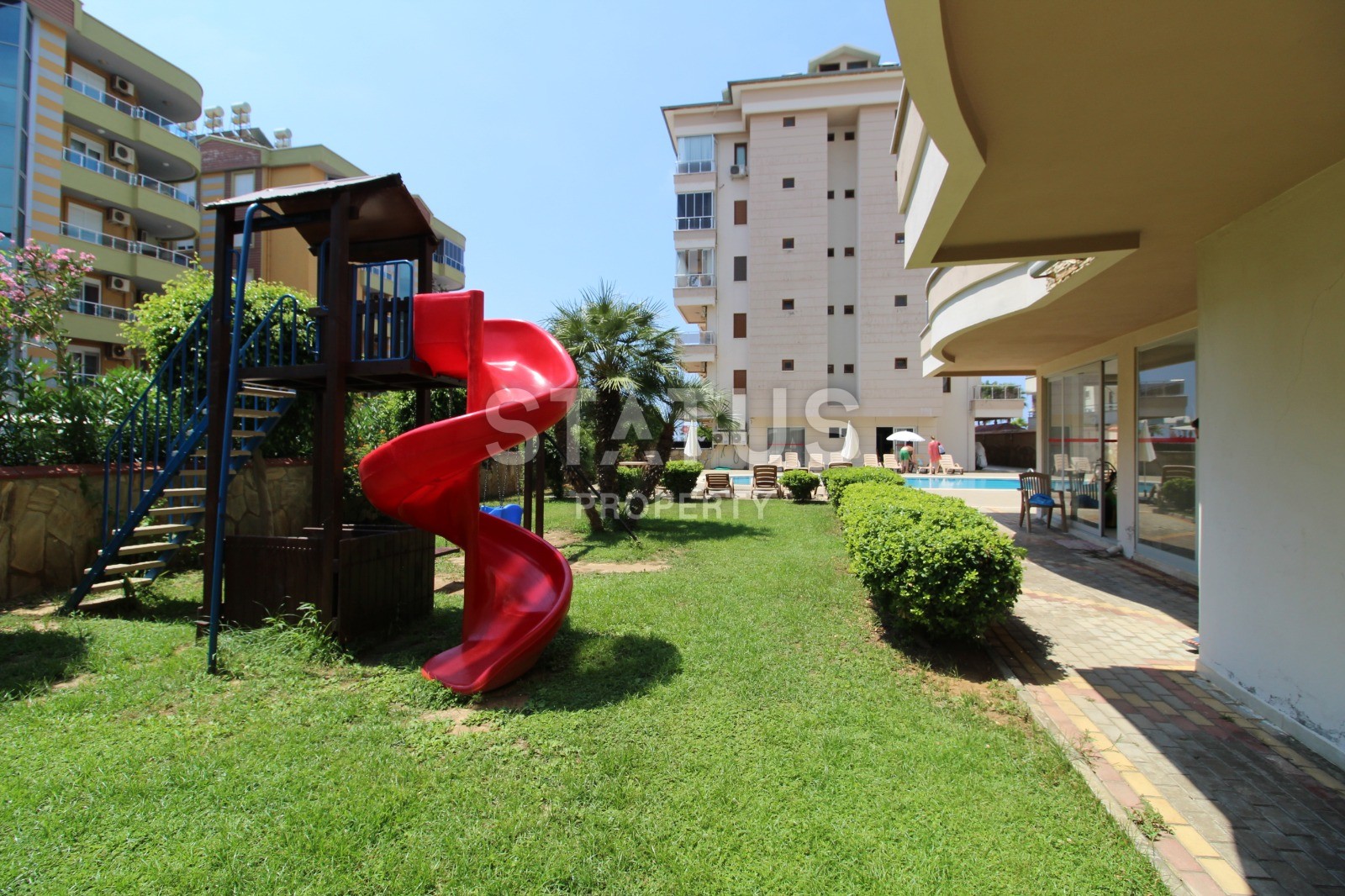 Two apartments 1+1 with sea views in a complex on the first line in Oba, 60 m2 фото 48