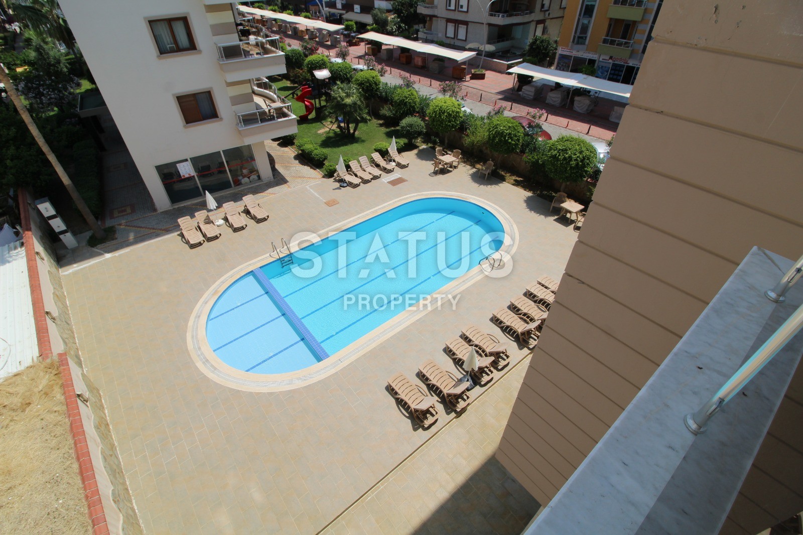 Two apartments 1+1 with sea views in a complex on the first line in Oba, 60 m2 фото 50
