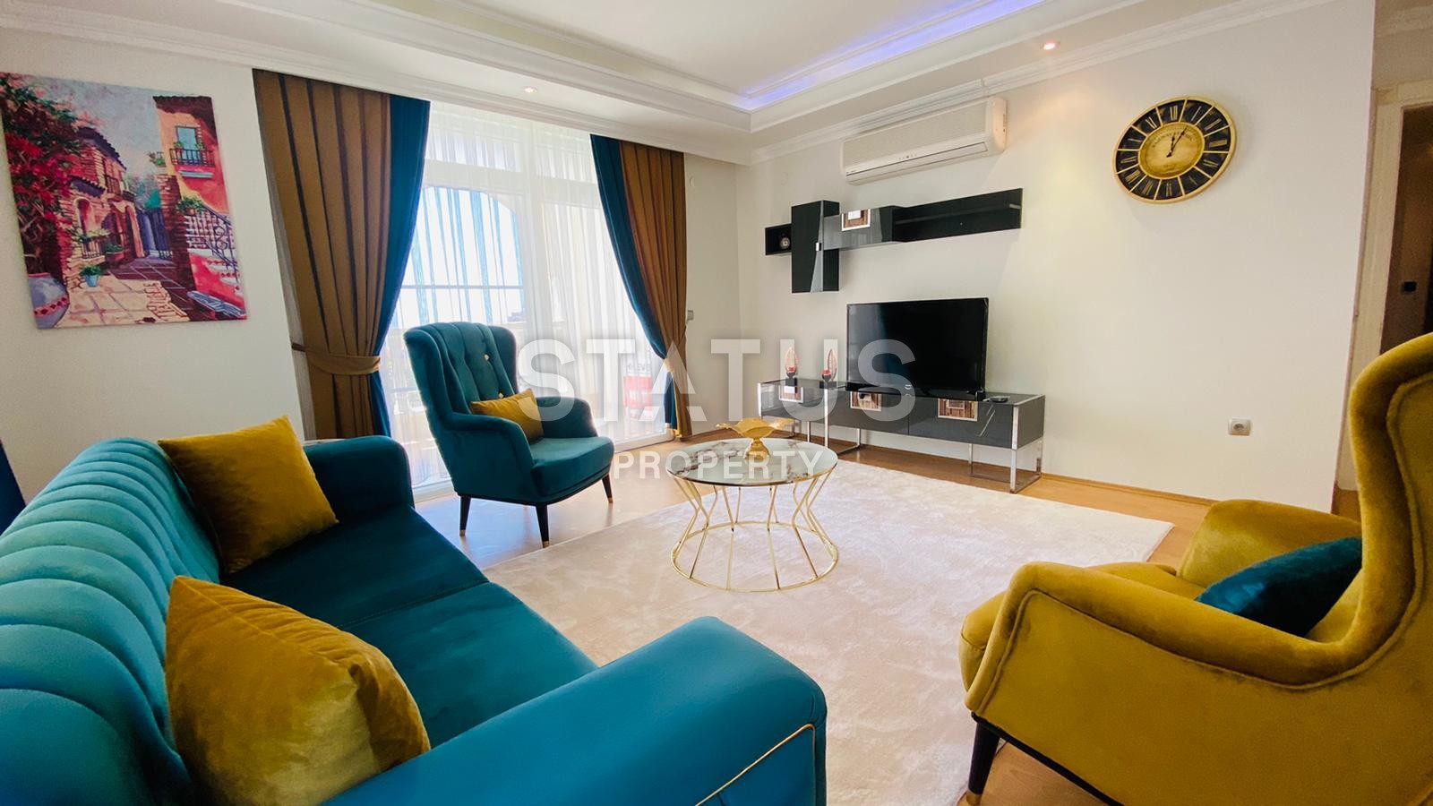 Furnished three-room apartment with sea view, 125 m2 фото 3