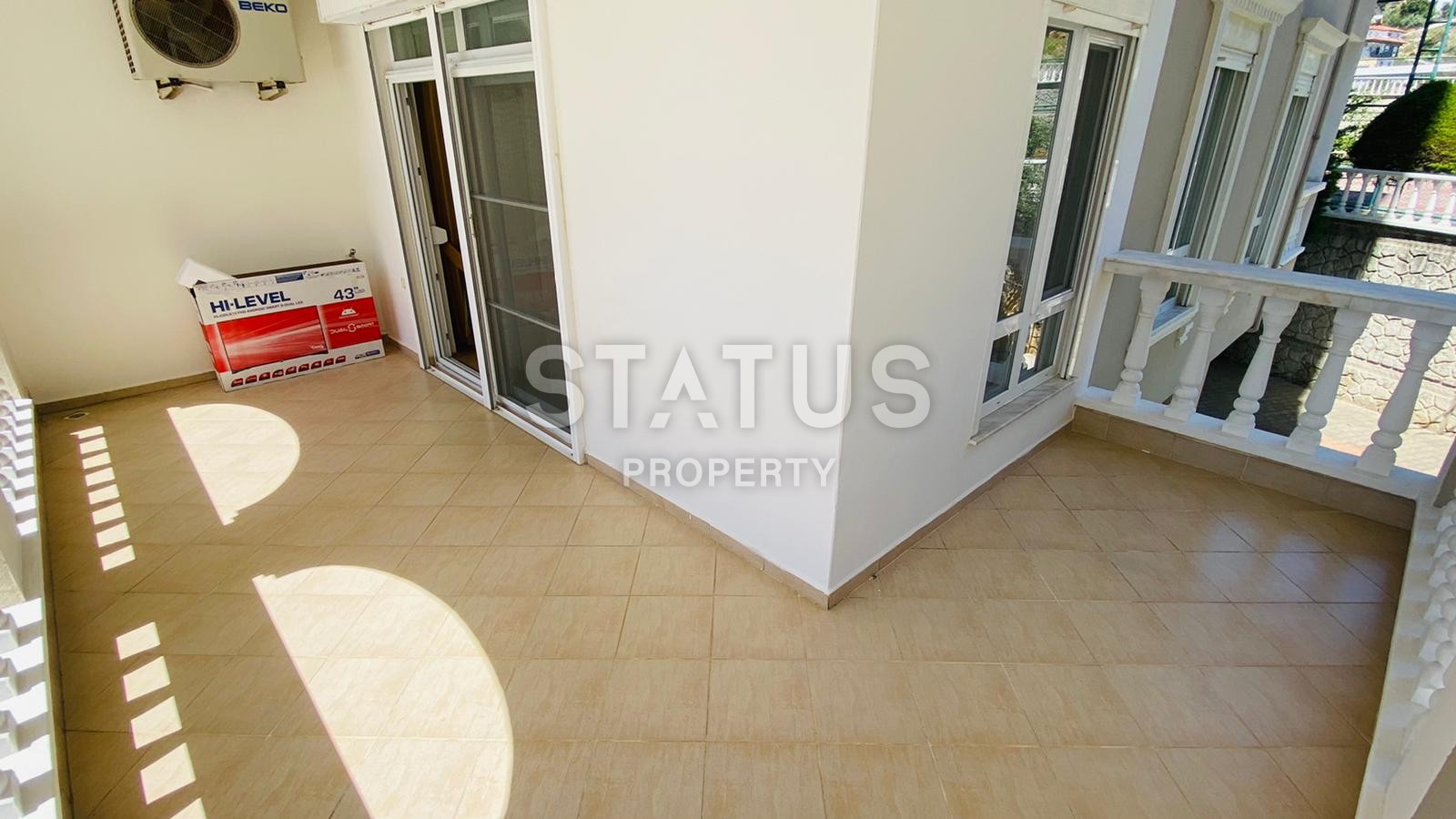 Furnished three-room apartment with sea view, 125 m2 фото 19