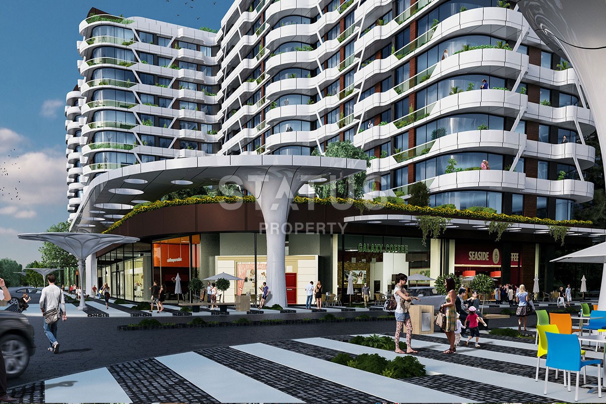 1+1 and 2+1 apartments and commercial premises in an exclusive complex with Taksim street. Beylikduzu, Istanbul. фото 15