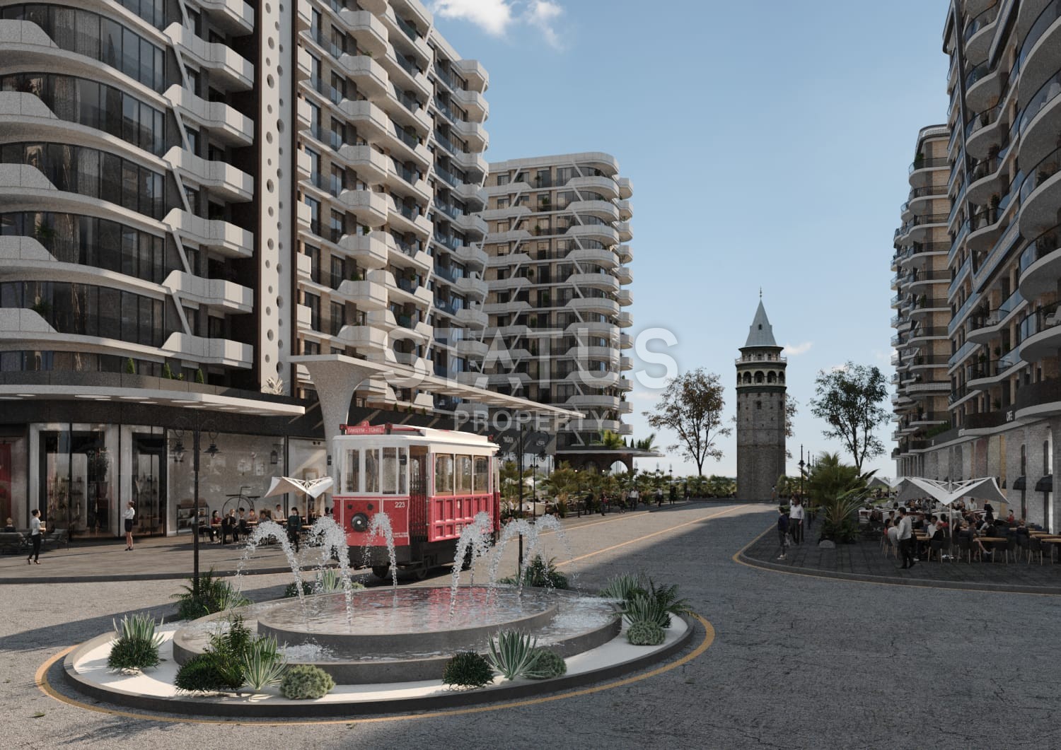 1+1 and 2+1 apartments and commercial premises in an exclusive complex with Taksim street. Beylikduzu, Istanbul. фото 21