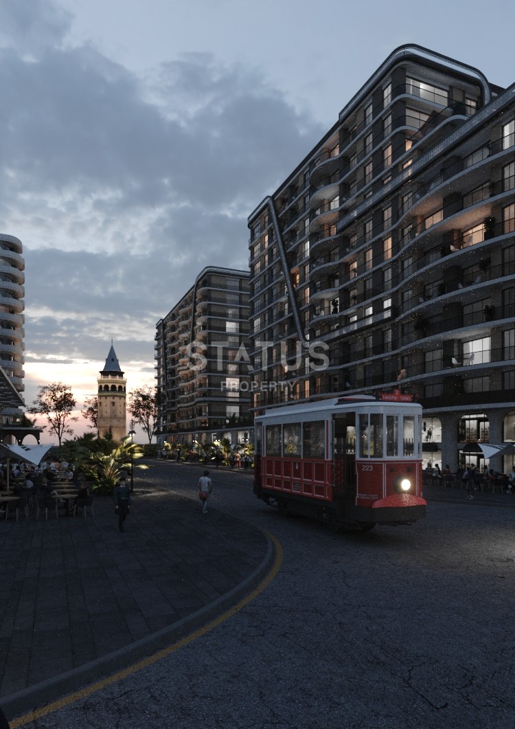 1+1 and 2+1 apartments and commercial premises in an exclusive complex with Taksim street. Beylikduzu, Istanbul. фото 23