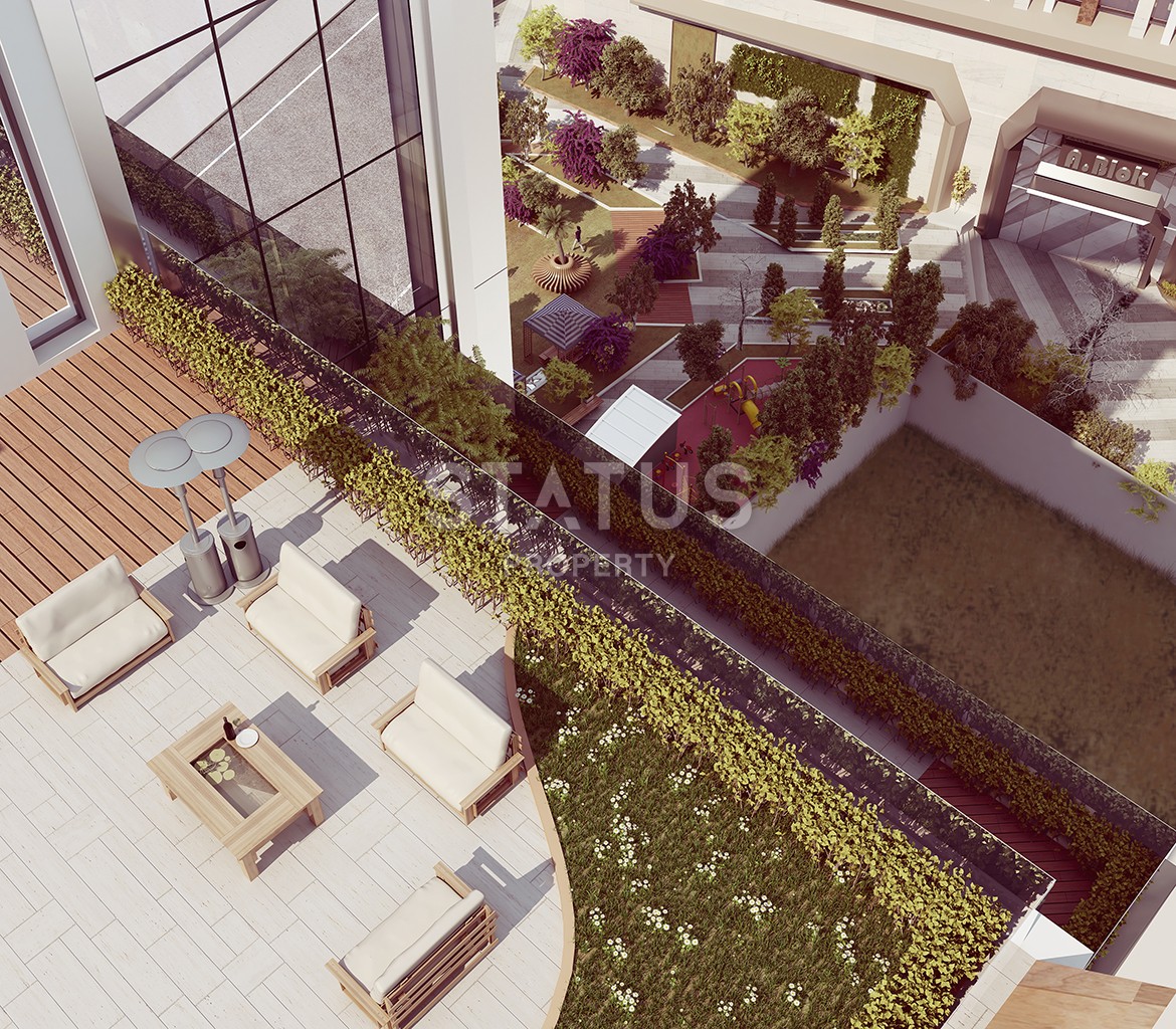 Апартаменты от 70 до 176 м2 в элитном комплексе в Эсенъюрт, Стамбул. фото 3