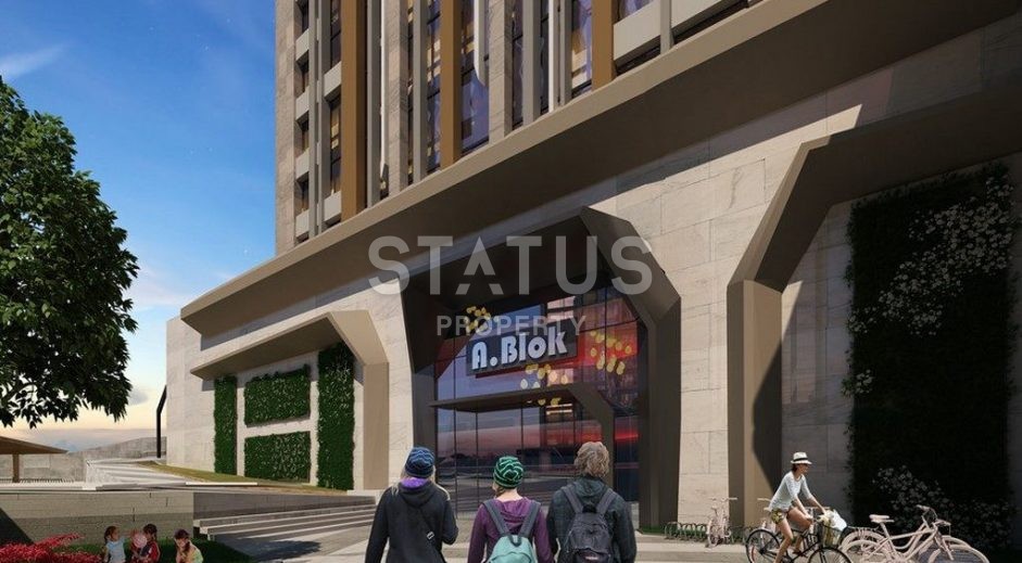 Апартаменты от 70 до 176 м2 в элитном комплексе в Эсенъюрт, Стамбул. фото 10