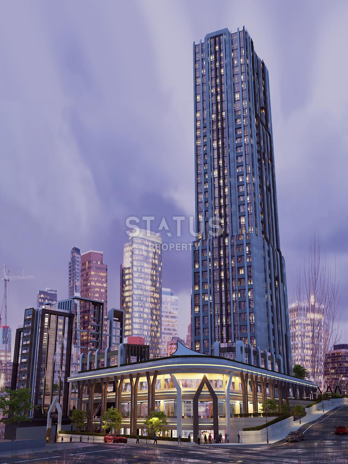 Апартаменты от 70 до 176 м2 в элитном комплексе в Эсенъюрт, Стамбул. фото 13