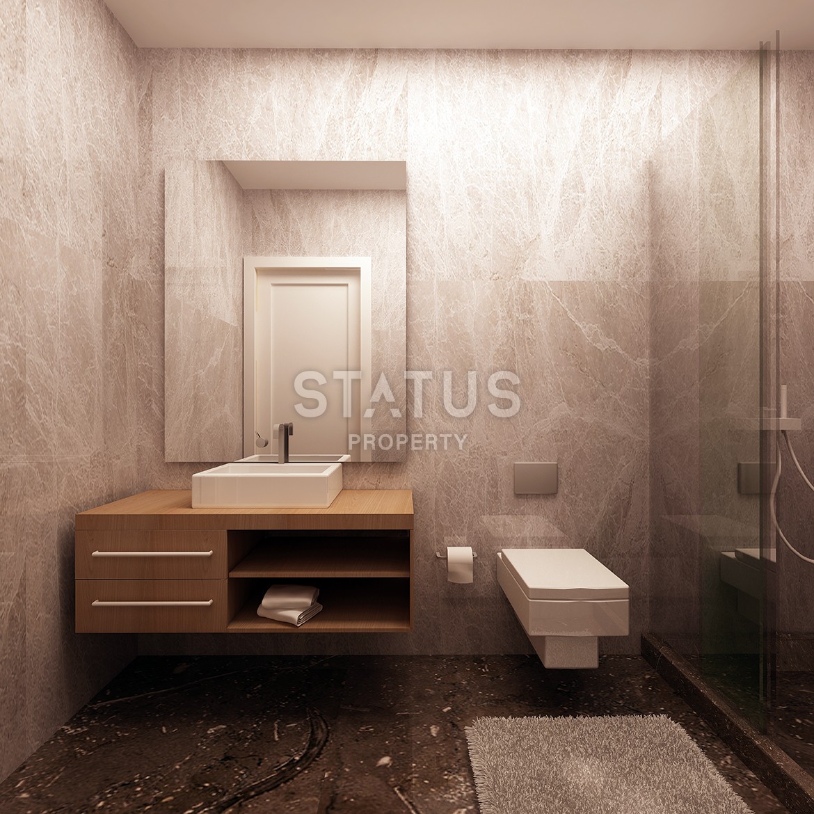 Апартаменты от 70 до 176 м2 в элитном комплексе в Эсенъюрт, Стамбул. фото 21