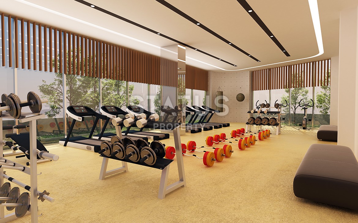 Апартаменты от 70 до 176 м2 в элитном комплексе в Эсенъюрт, Стамбул. фото 32