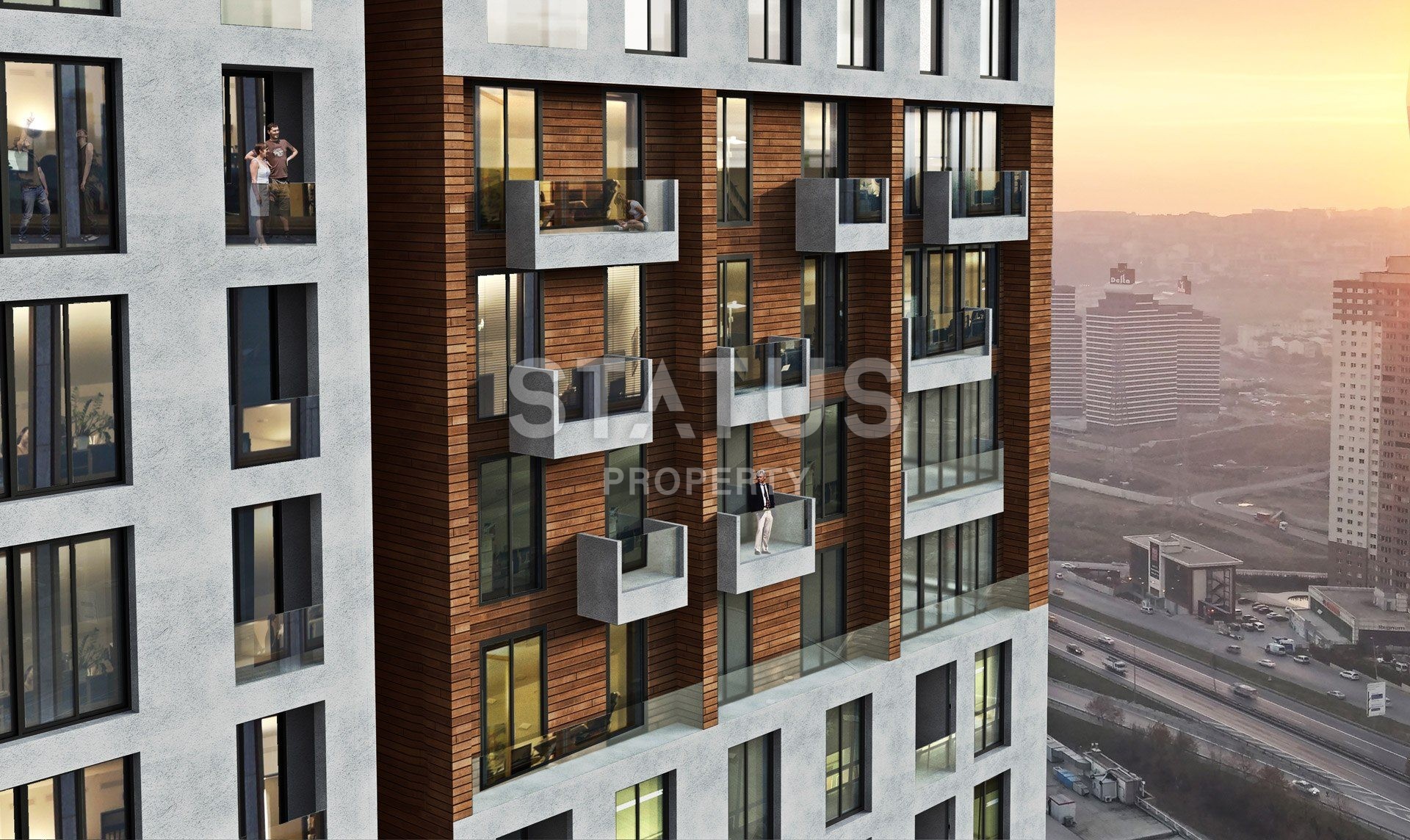 Apartments 1+1, 2+1, 3+1, 4+1 and penthouse in a modern complex with rich infrastructure in Esenyurt, Istanbul. фото 3