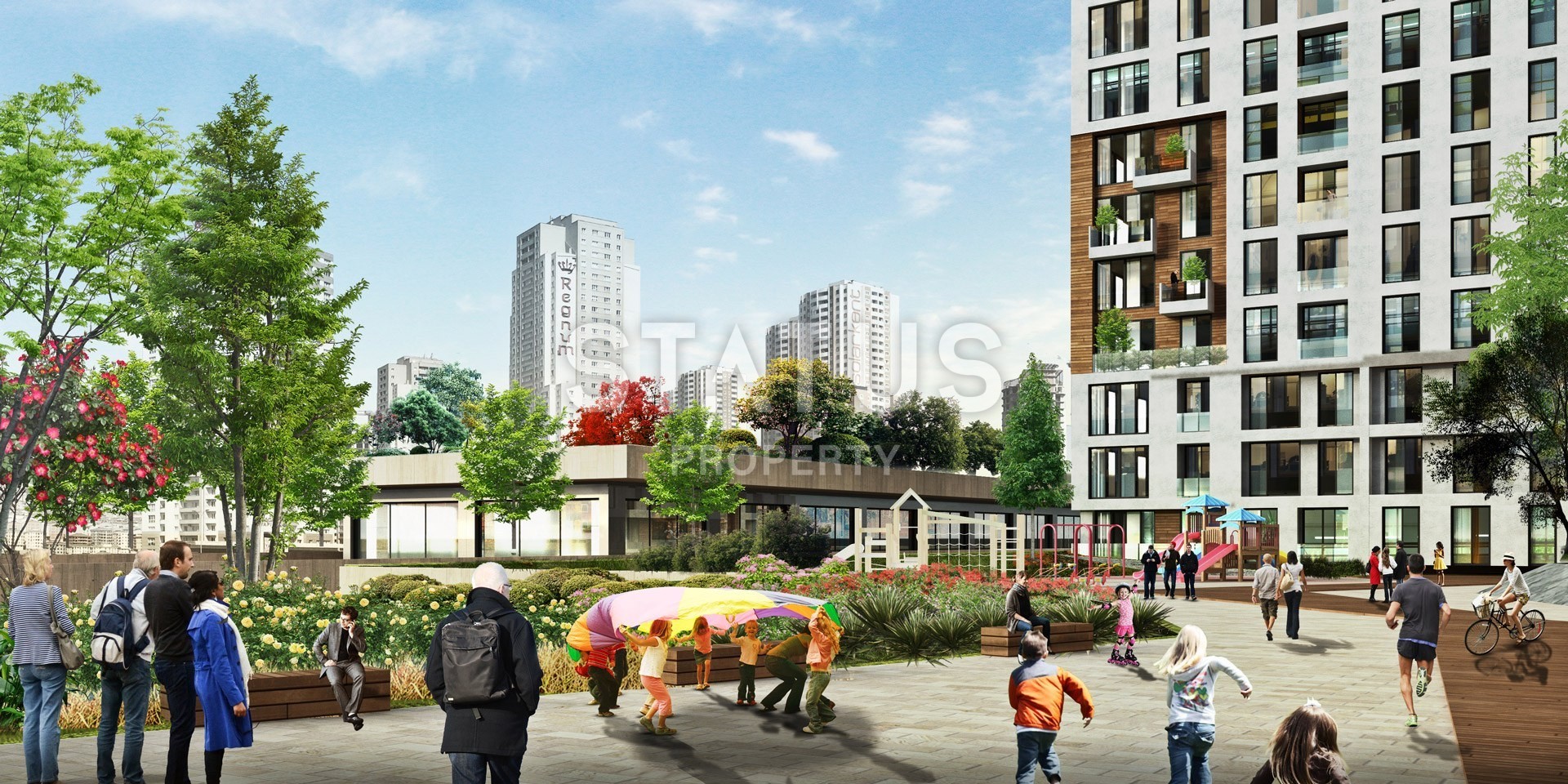 Apartments 1+1, 2+1, 3+1, 4+1 and penthouse in a modern complex with rich infrastructure in Esenyurt, Istanbul. фото 5