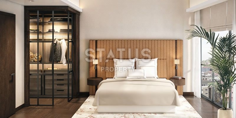 Апартаменты от 72 до 242 м2 в роскошном современном комплексе в центральном районе Шишли, Стамбул. фото 10