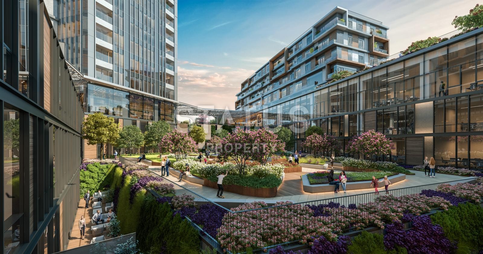 Апартаменты от 72 до 242 м2 в роскошном современном комплексе в центральном районе Шишли, Стамбул. фото 14