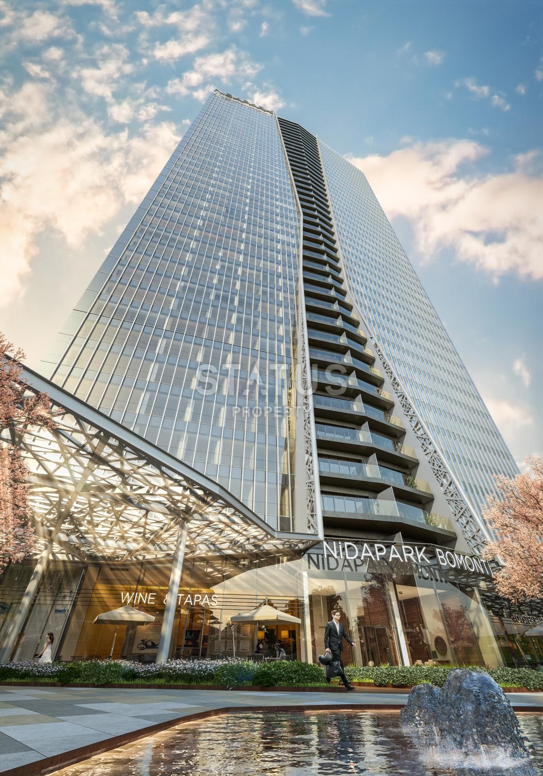 Апартаменты от 72 до 242 м2 в роскошном современном комплексе в центральном районе Шишли, Стамбул. фото 19