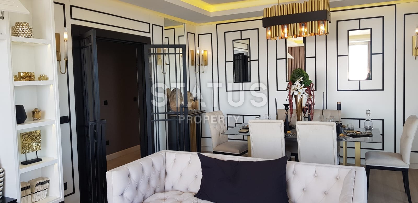 Новый жилой проект с крупнометражными апартаментами и видом на море в Бейликдюзю недалеко от Западной Марины. фото 21