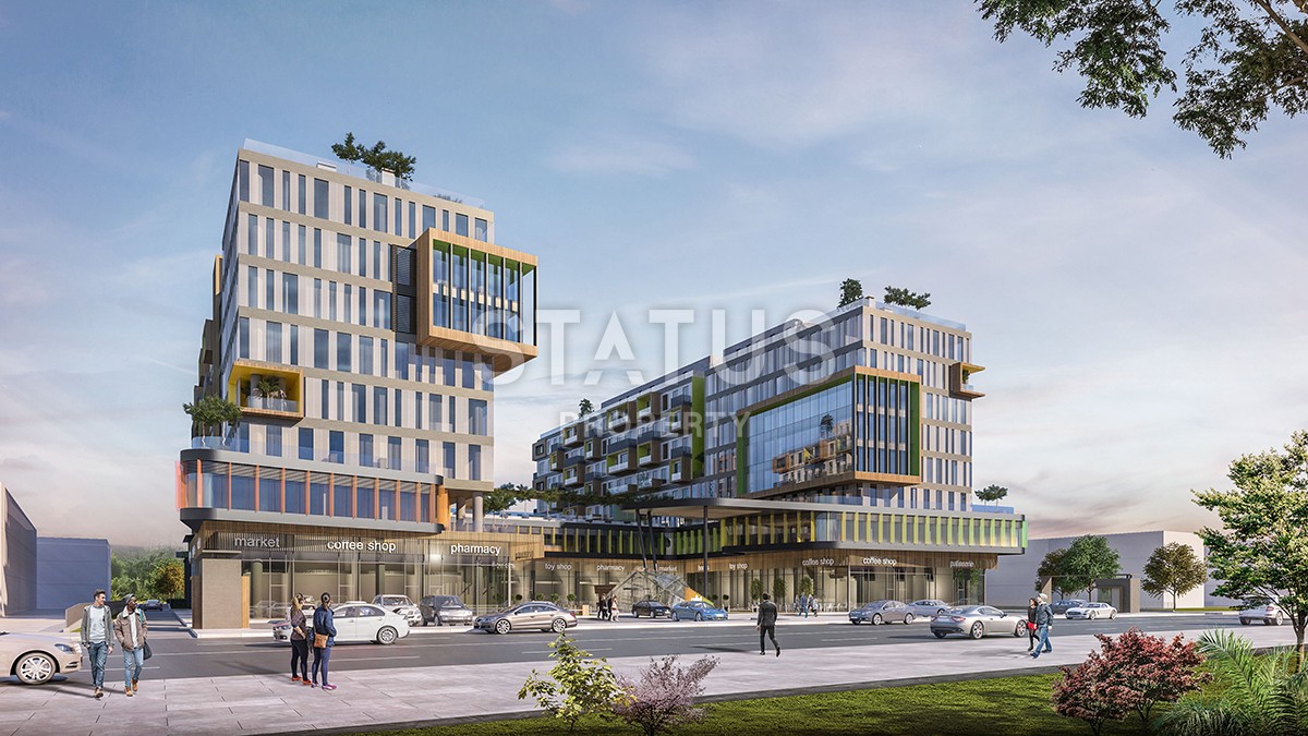 Comfortable project with rich infrastructure and good location in Avcilar, Istanbul. фото 3