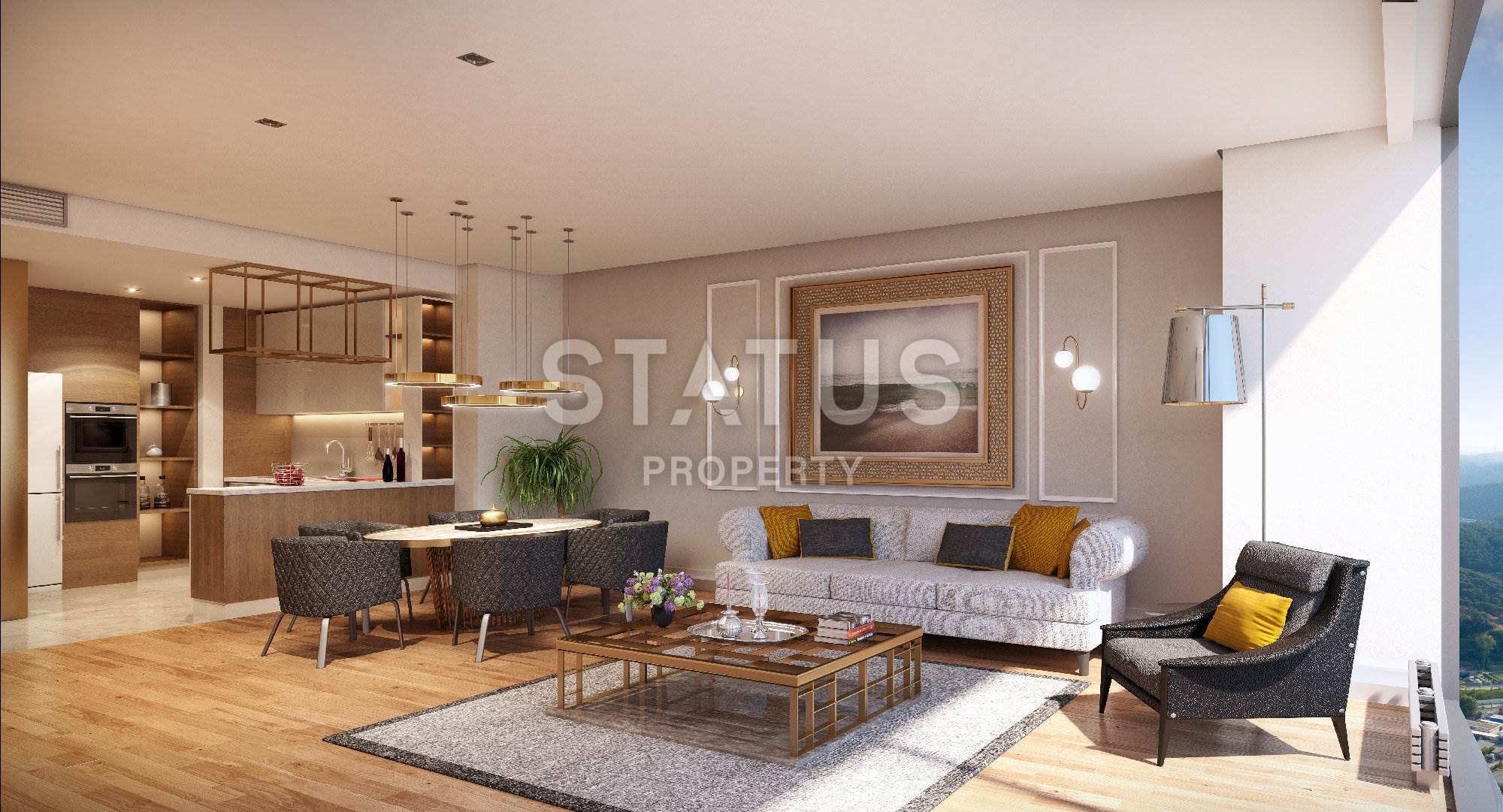 Апартаменты и офисы – проект международного архитектора от 56 до 369 м2 в привилегированном районе Маслак, Стамбул. фото 4