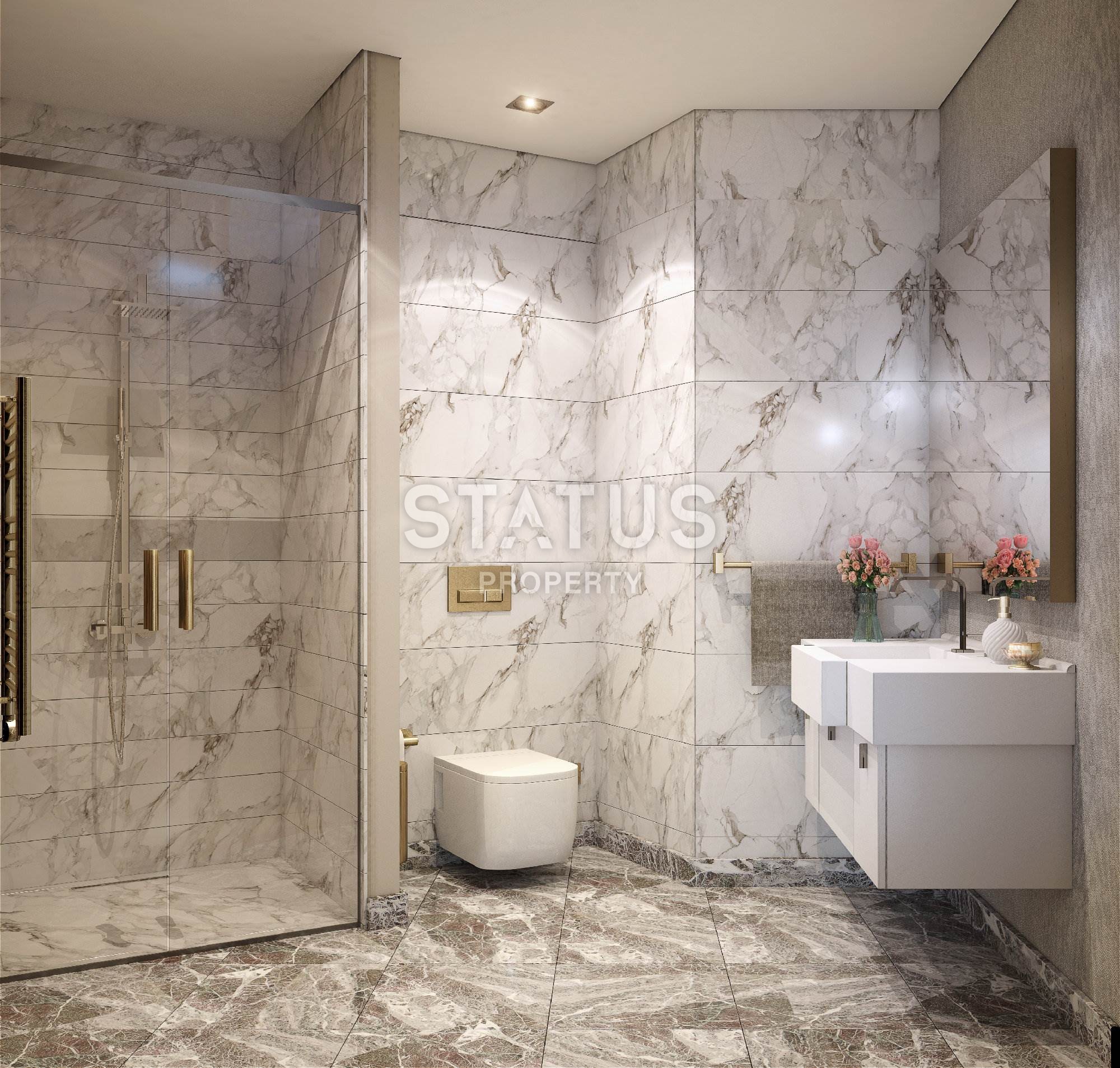 Апартаменты и офисы – проект международного архитектора от 56 до 369 м2 в привилегированном районе Маслак, Стамбул. фото 6