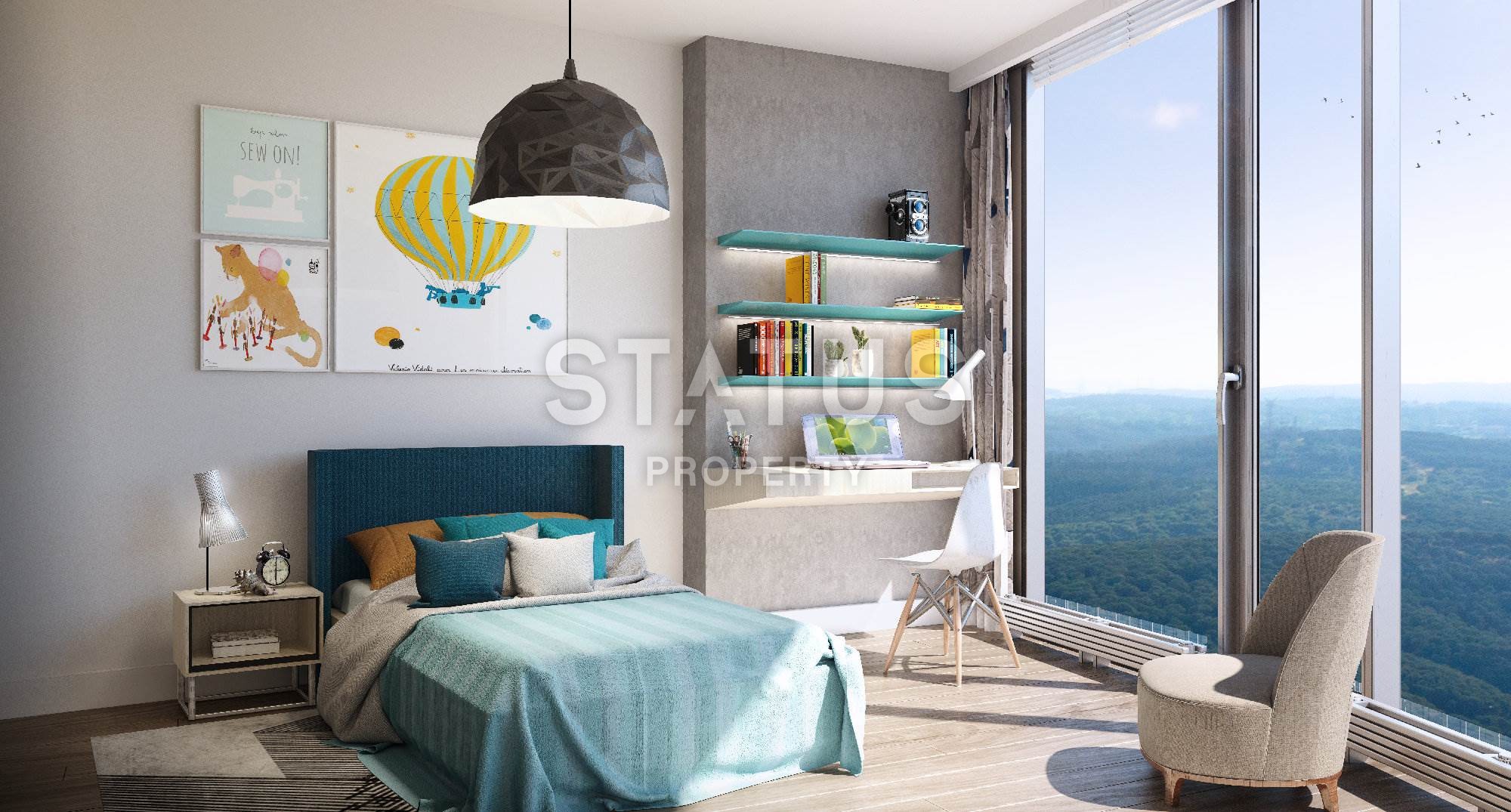 Апартаменты и офисы – проект международного архитектора от 56 до 369 м2 в привилегированном районе Маслак, Стамбул. фото 7