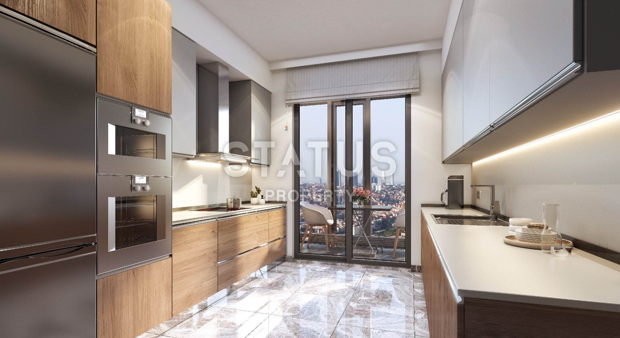 Апартаменты и офисы – проект международного архитектора от 56 до 369 м2 в привилегированном районе Маслак, Стамбул. фото 10