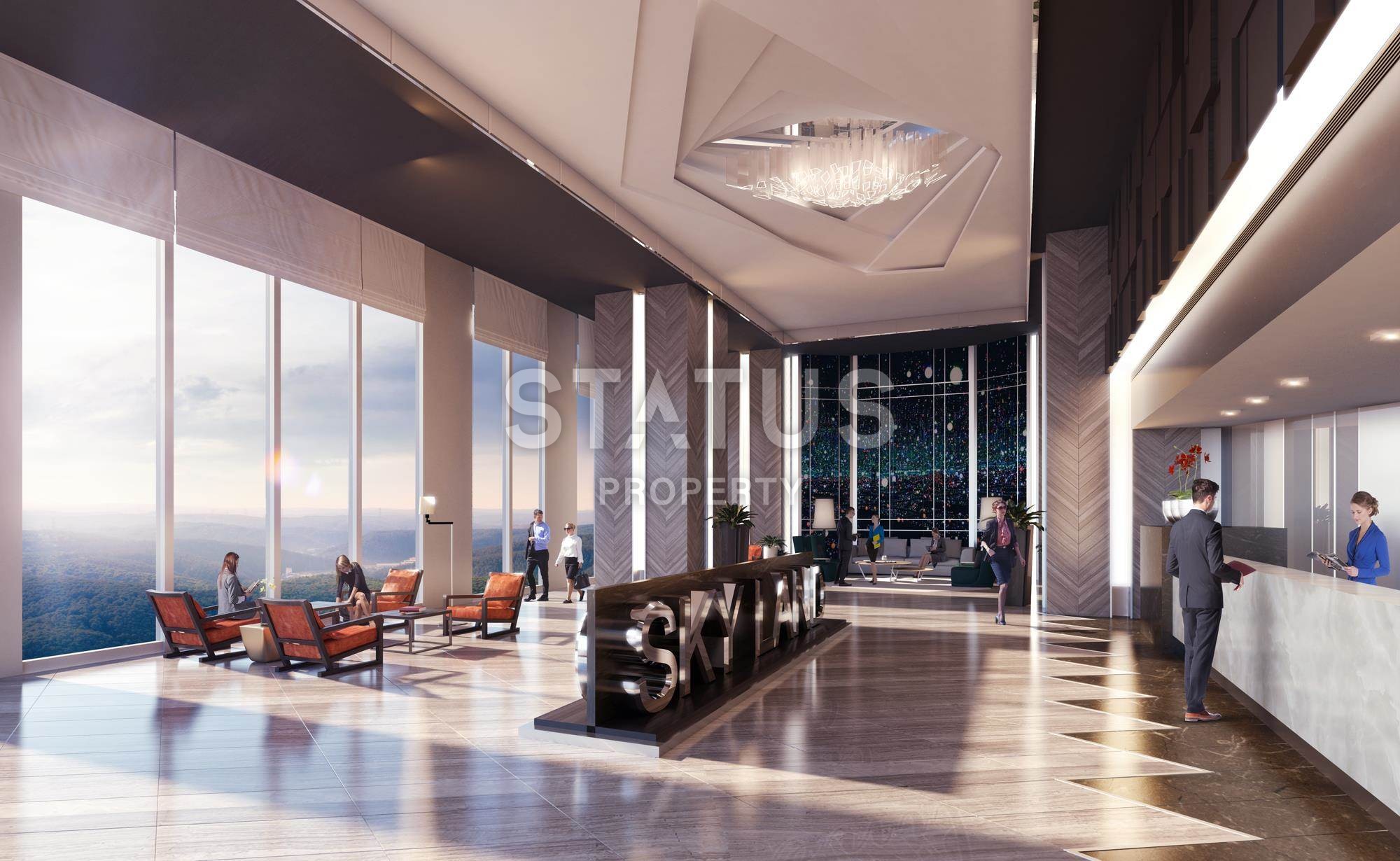 Апартаменты и офисы – проект международного архитектора от 56 до 369 м2 в привилегированном районе Маслак, Стамбул. фото 13