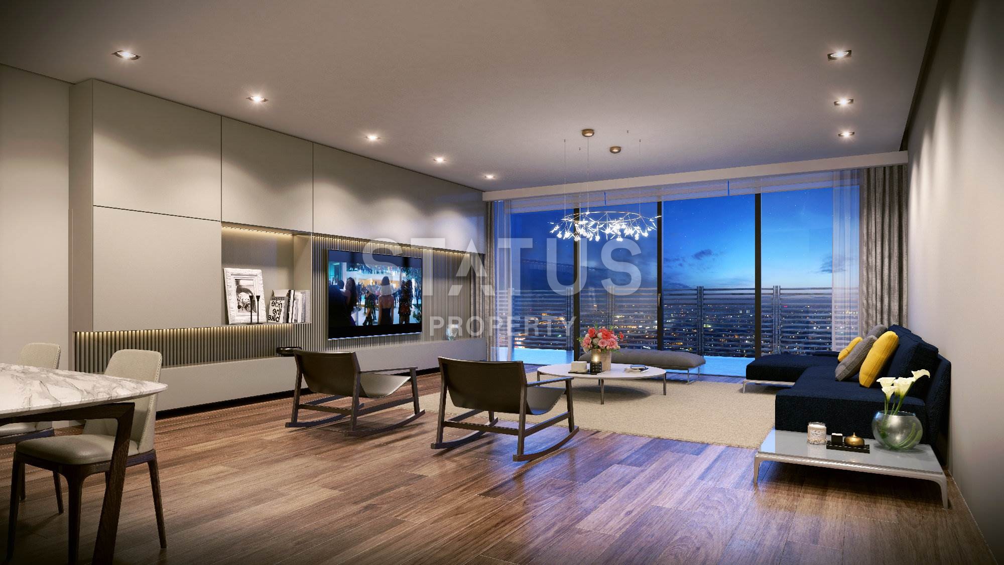 Апартаменты и офисы – проект международного архитектора от 56 до 369 м2 в привилегированном районе Маслак, Стамбул. фото 14