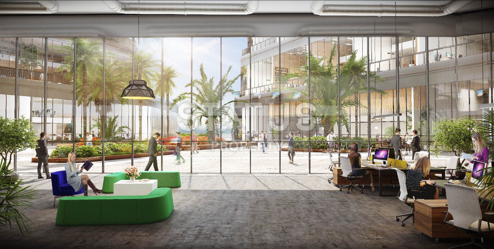 Апартаменты и офисы – проект международного архитектора от 56 до 369 м2 в привилегированном районе Маслак, Стамбул. фото 18