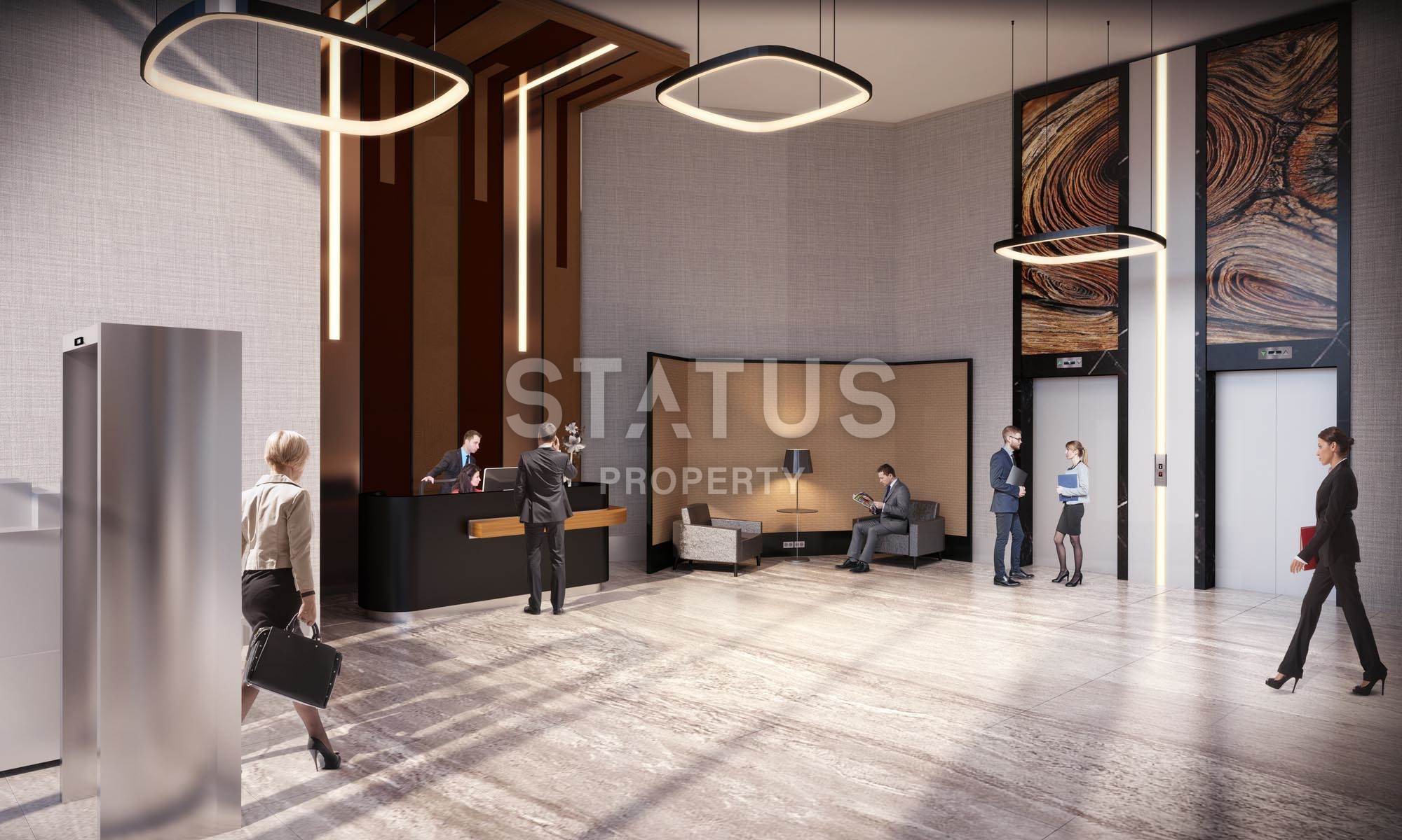 Апартаменты и офисы – проект международного архитектора от 56 до 369 м2 в привилегированном районе Маслак, Стамбул. фото 22