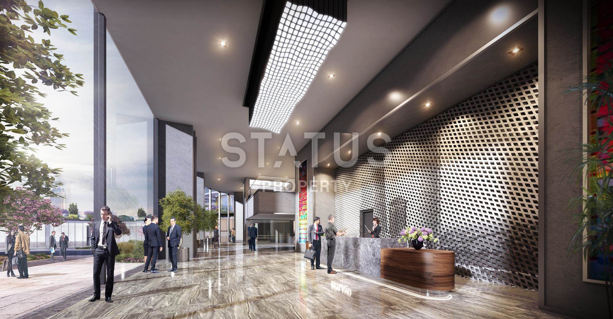 Апартаменты и офисы – проект международного архитектора от 56 до 369 м2 в привилегированном районе Маслак, Стамбул. фото 24