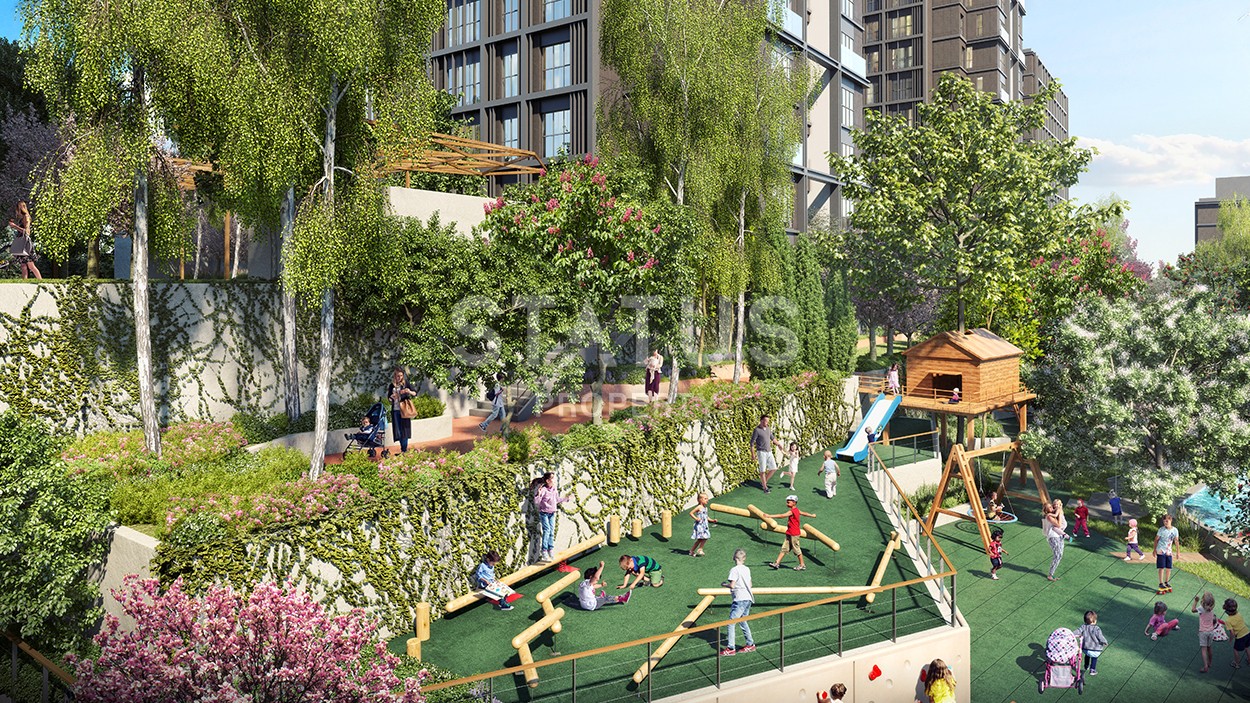 Luxurious apartments 1+1. 2+1, 3+1, 4+1 and commercial premises near the Bosphorus in Sariyer, Istanbul. фото 4