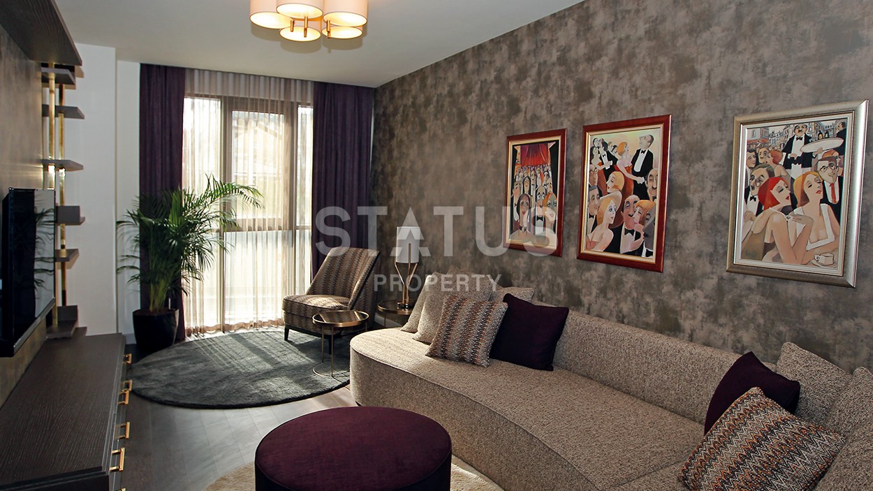 Luxurious apartments 1+1. 2+1, 3+1, 4+1 and commercial premises near the Bosphorus in Sariyer, Istanbul. фото 8