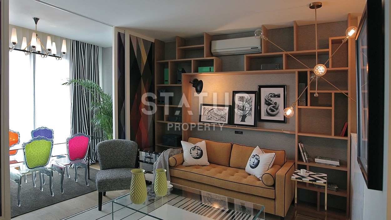 Luxurious apartments 1+1. 2+1, 3+1, 4+1 and commercial premises near the Bosphorus in Sariyer, Istanbul. фото 9