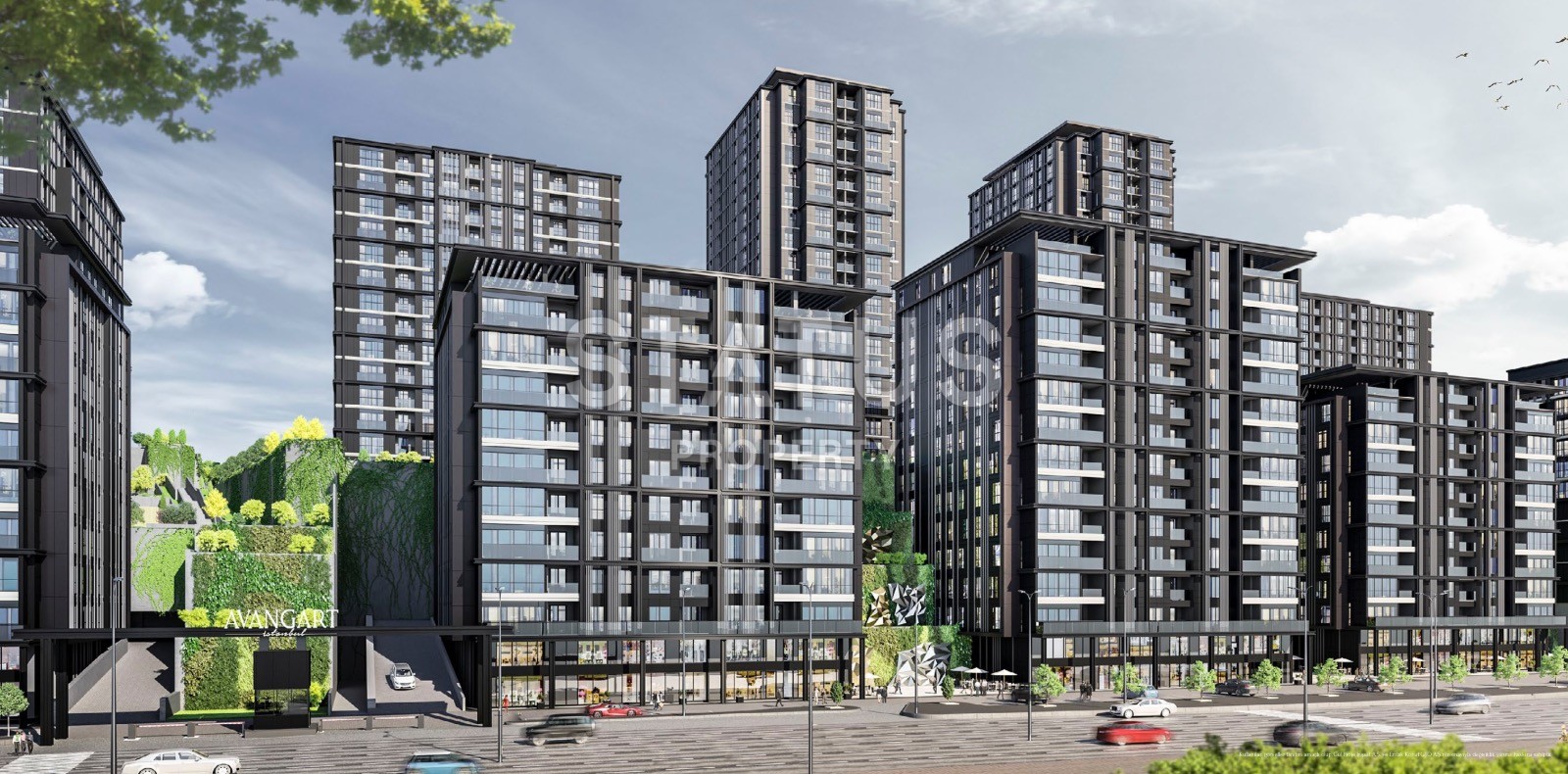 Luxurious apartments 1+1. 2+1, 3+1, 4+1 and commercial premises near the Bosphorus in Sariyer, Istanbul. фото 13