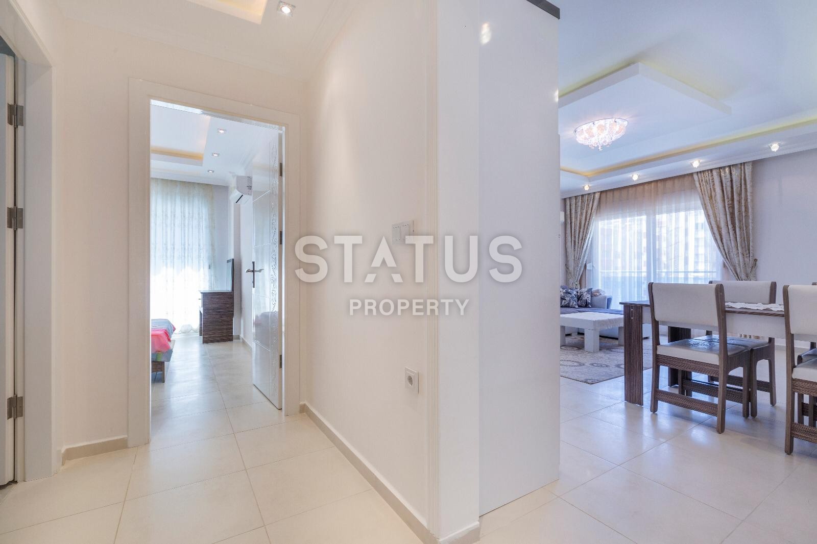 Супер квартира в центре района Махмутлар! Мебель и техника в наличии! Высокий этаж! 65 кв.м. фото 6