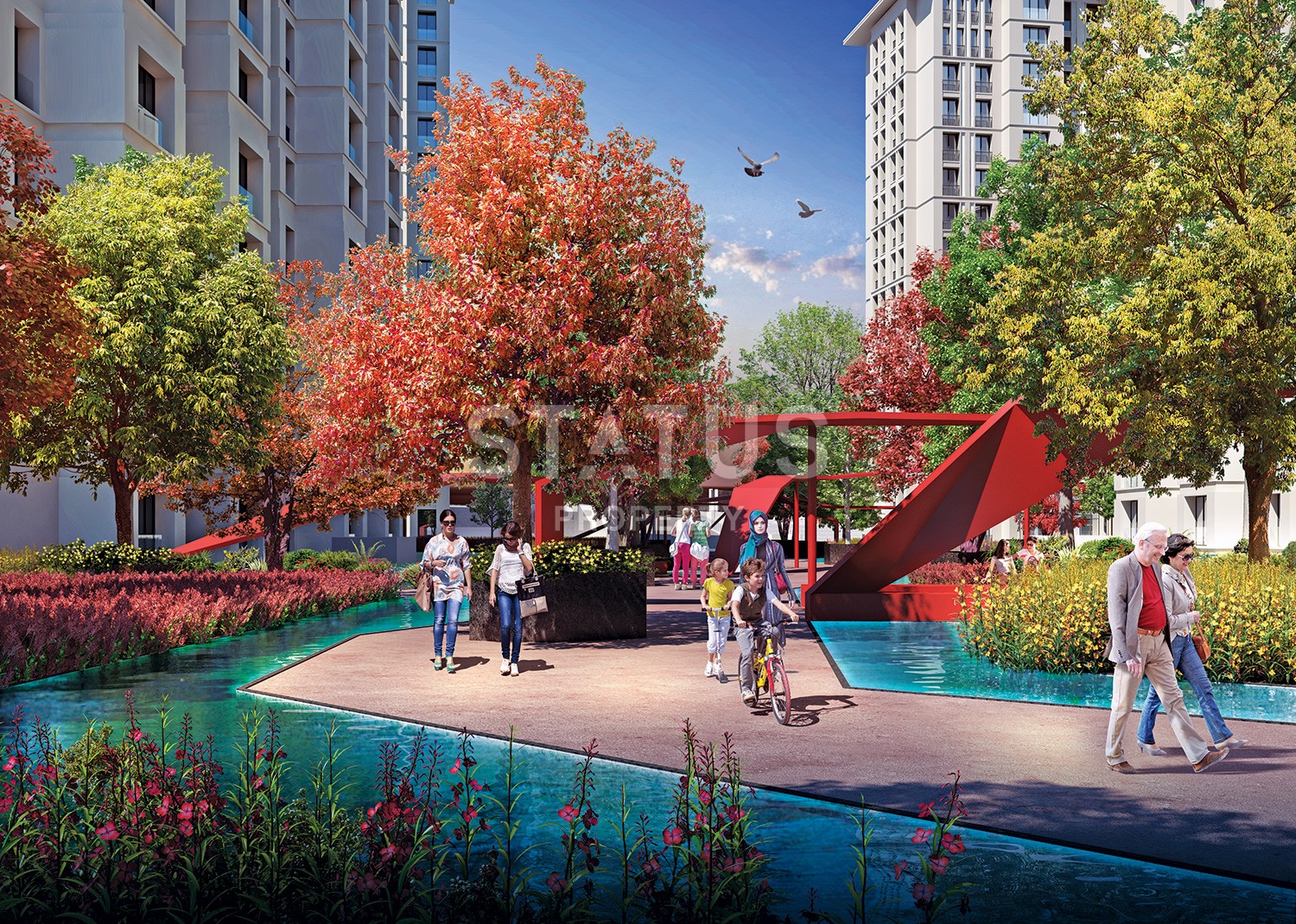 Роскошный проект с квартирами 2+1,3+1 и 4+1 в Зейтинбурну, недалеко от центра Стамбула. фото 8