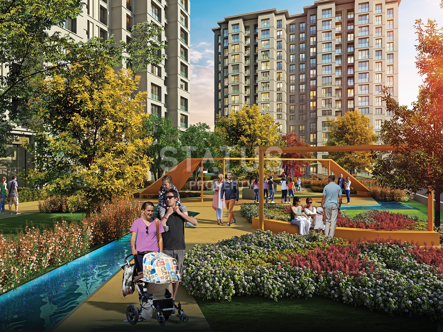 Роскошный проект с квартирами 2+1,3+1 и 4+1 в Зейтинбурну, недалеко от центра Стамбула. фото 10