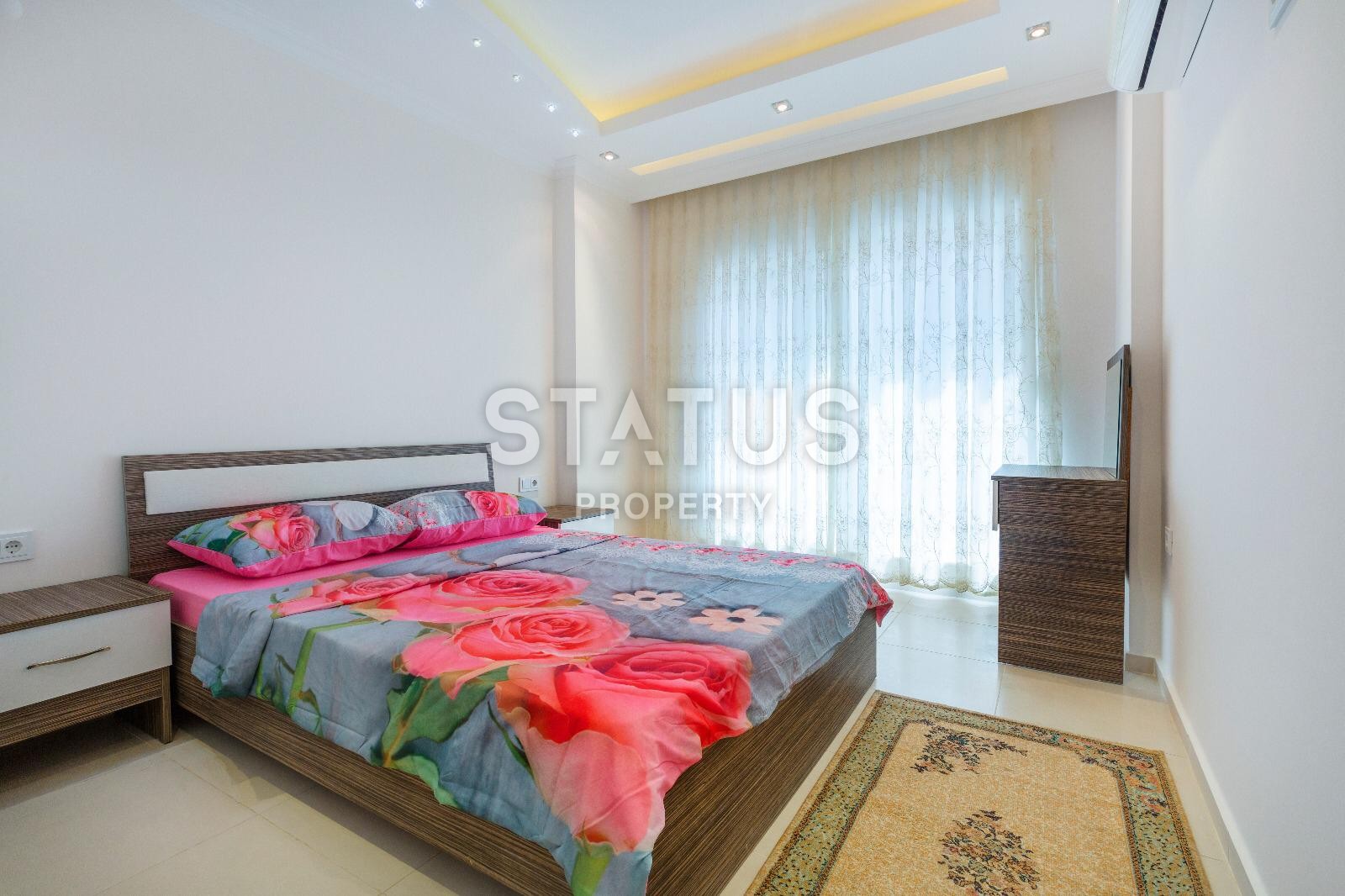 Супер квартира в центре района Махмутлар! Мебель и техника в наличии! Высокий этаж! 65 кв.м. фото 8