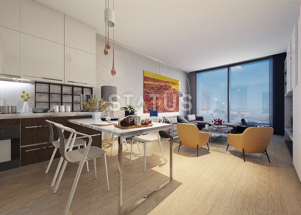 An exclusive hotel-type complex from a world designer. Apartments with rental guarantee in Basin Express, Istanbul. фото 4