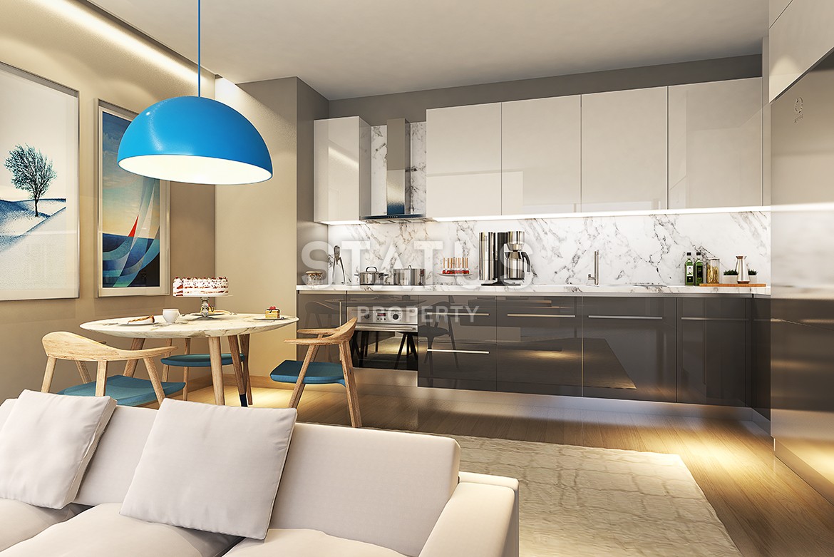 An exclusive hotel-type complex from a world designer. Apartments with rental guarantee in Basin Express, Istanbul. фото 7