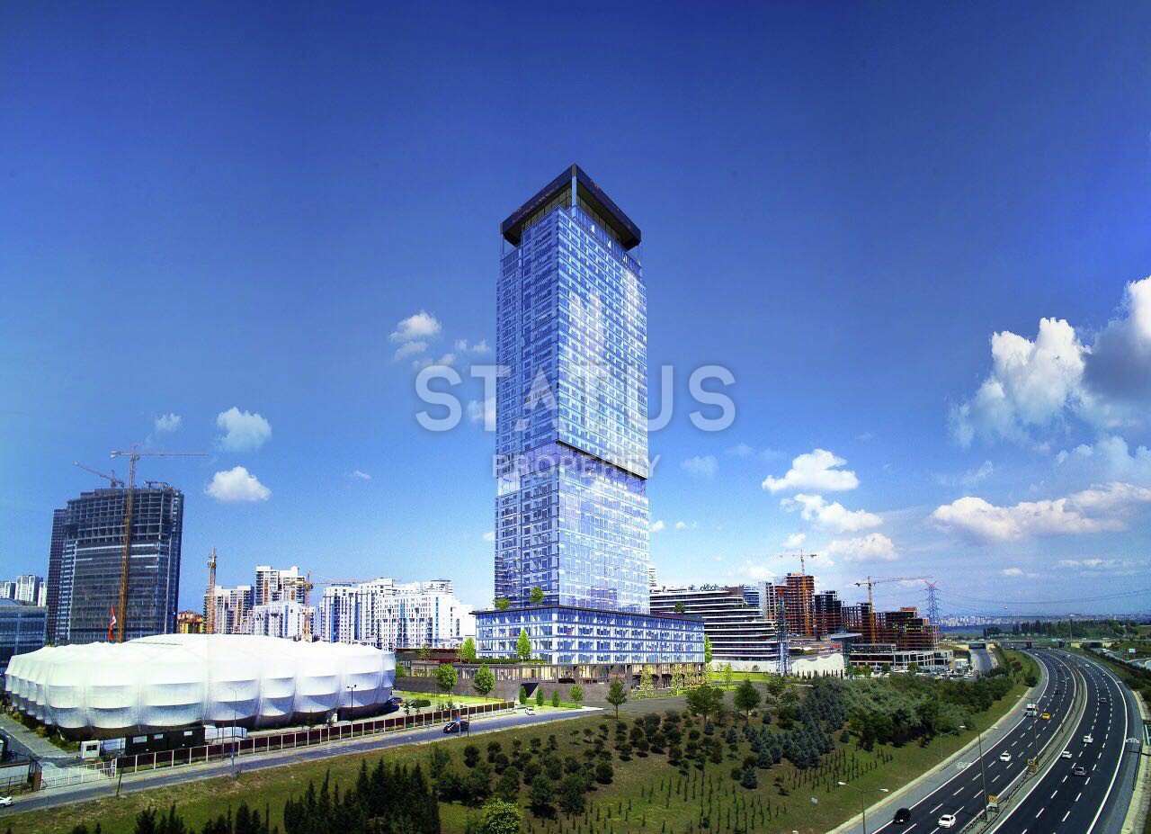 An exclusive hotel-type complex from a world designer. Apartments with rental guarantee in Basin Express, Istanbul. фото 13