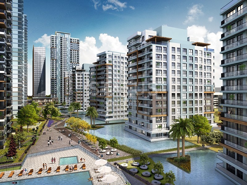 Complex for investment and living, apartments from 1+1 to 4+1 in Umraniye, Istanbul. фото 4