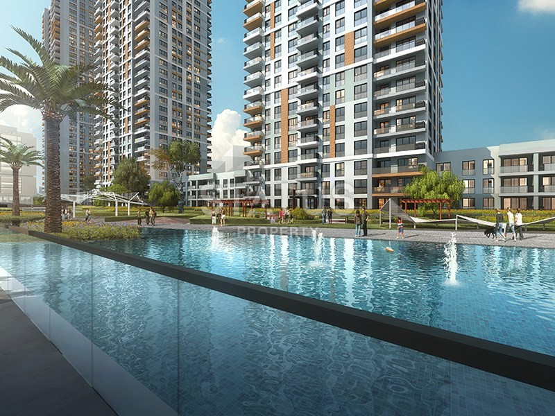 Complex for investment and living, apartments from 1+1 to 4+1 in Umraniye, Istanbul. фото 5