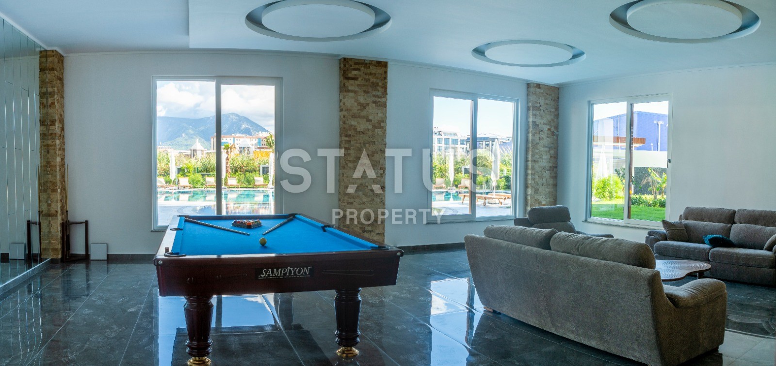 Престижные апартаменты планировки 3+1, 180 м2 с отдельной кухней в комплексе класса люкс, район Оба, Аланья фото 5