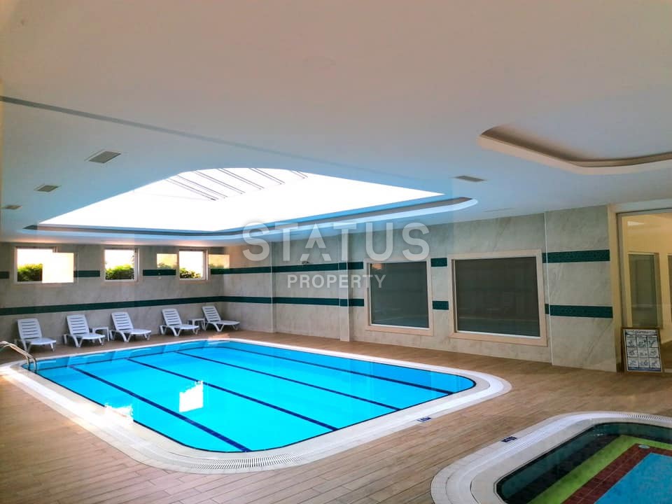 Furnished 1+1 layout apartment, 80 m2 in a complex with full infrastructure in Oba, Alanya фото 3