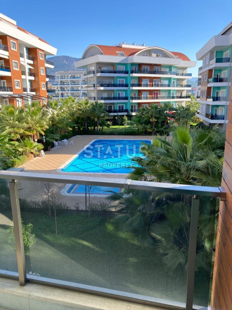 Furnished 1+1 layout apartment, 80 m2 in a complex with full infrastructure in Oba, Alanya фото 4