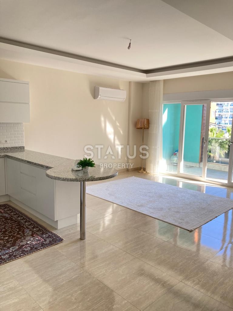 Furnished 1+1 layout apartment, 80 m2 in a complex with full infrastructure in Oba, Alanya фото 8