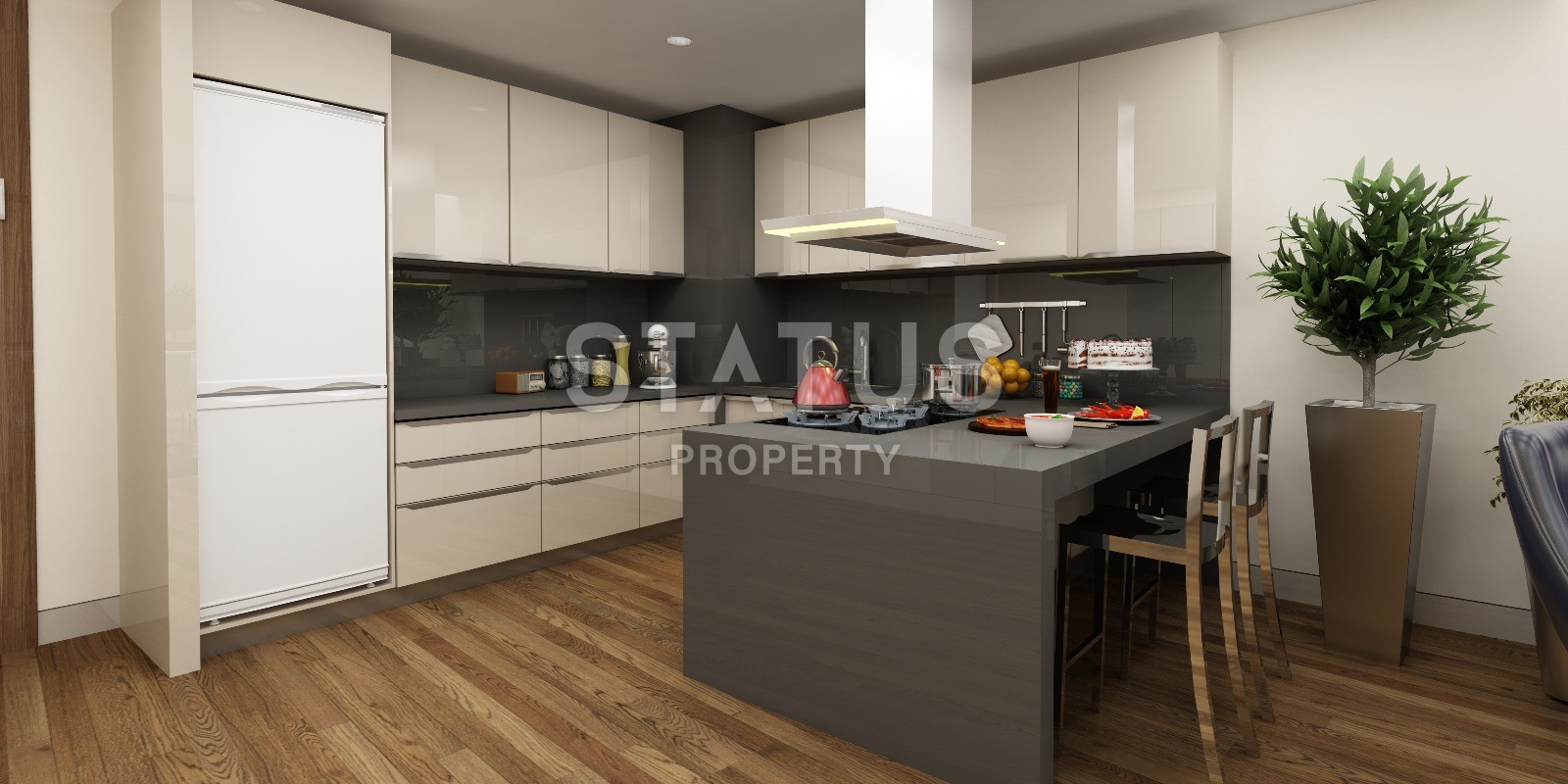 Апартаменты отельного типа от 0+1 до 4+1 с высокой стоимостью аренды в Басин Экспресс, Стамбул. фото 4